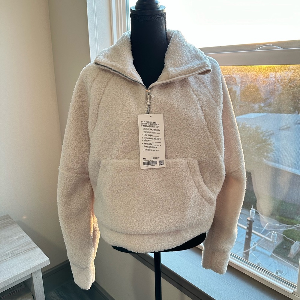 lululemon Scuba Oversized Fleece Funnel Neck